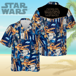Star Wars Hawaiian 3D Shirt 3HS-P3F2