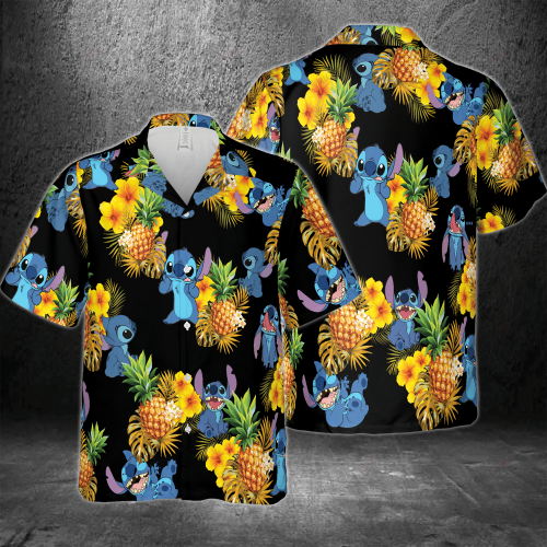 Stitch Hawaiian 3D Shirt 3HS-E8Z0