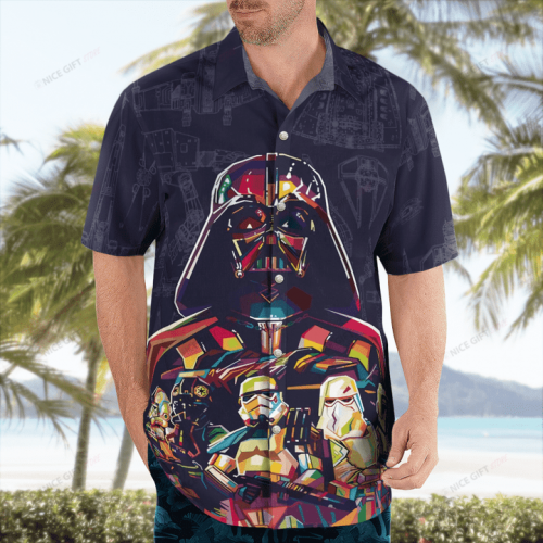 Star Wars Darth Vader Hawaiian 3D Shirt 3HS-L8L0