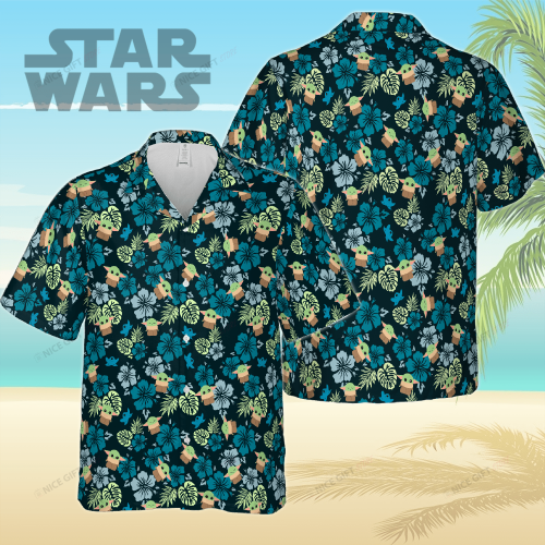 Star Wars Grogu Hawaiian 3D Shirt 3HS-F1I9