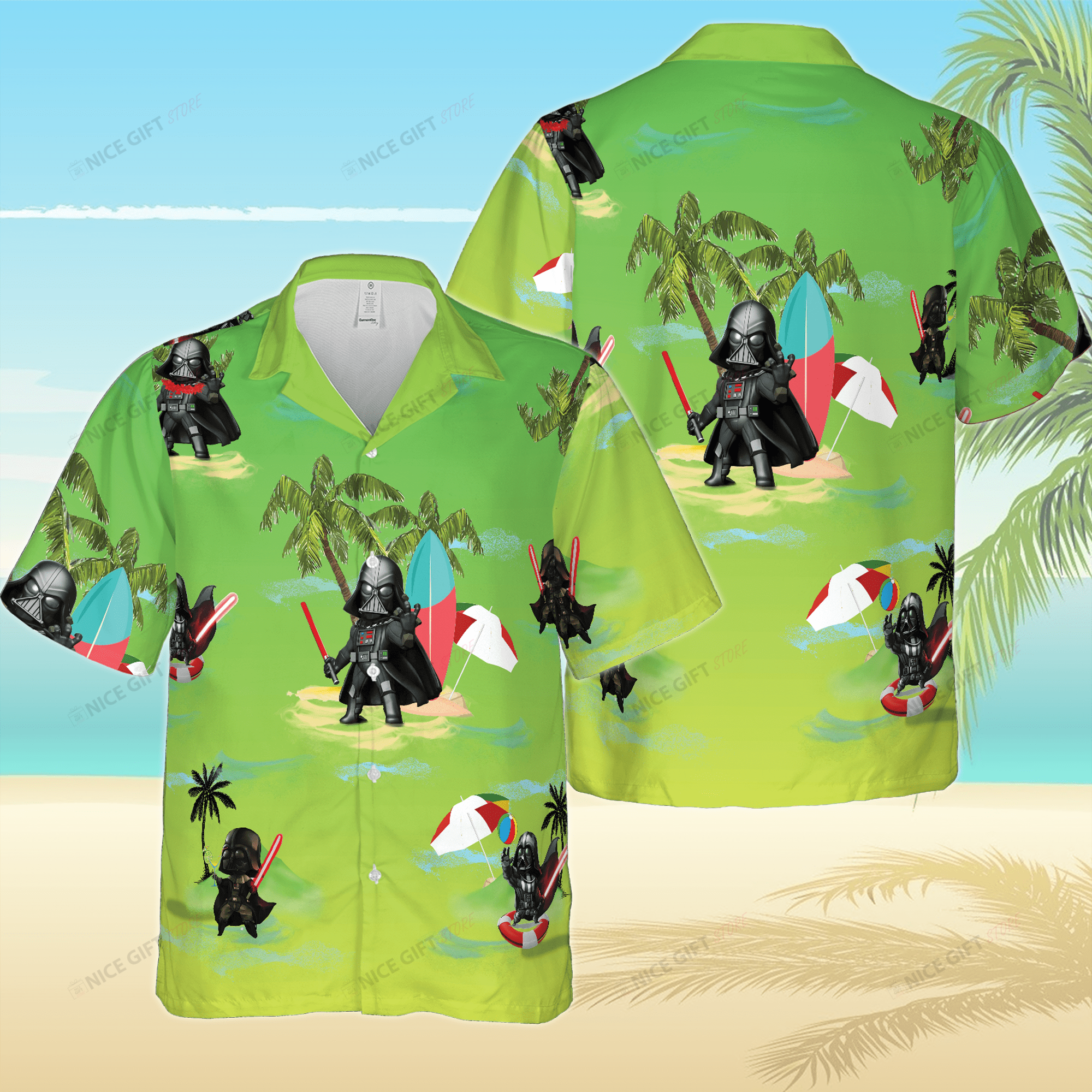 Star Wars Darth Vader Hawaiian 3D Shirt 3HS-L6S2 Star Wars Darth Vader Hawaiian 3D Shirt 3HS-L6S2