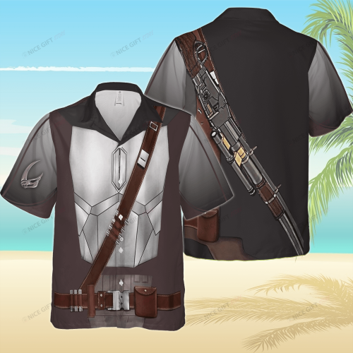Star Wars Beskar Cosplay Hawaiian 3D Shirt 3HS-Y8Y9