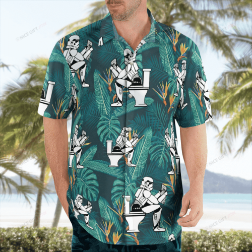 Star Wars Stormtroopers Hawaiian 3D Shirt 3HS-L4N0
