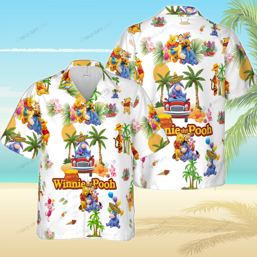 Winnie The Pooh Hawaiian 3D Shirt 3HS-V0D2