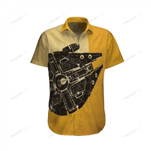 Milennium Falcon Hawaiian 3D Shirt 3HS-Q9A9