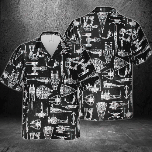 Star Wars Hawaiian 3D Shirt 3HS-K4Y1