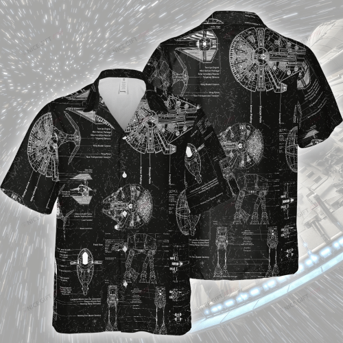 Star Wars Hawaiian 3D Shirt 3HS-X3W4