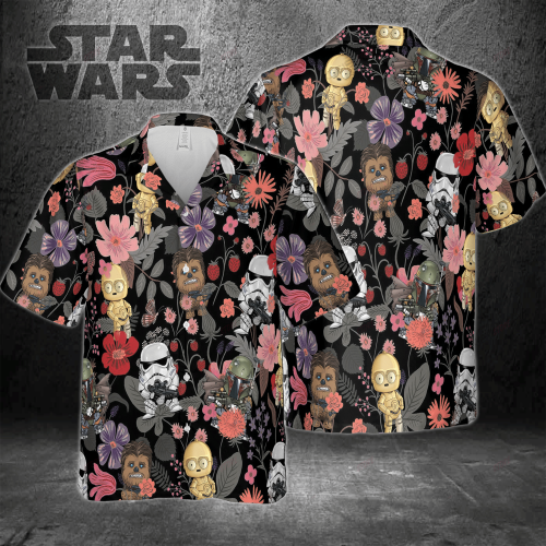 Stormtrooper Star Wars Hawaiian 3D Shirt 3HS-V0G0