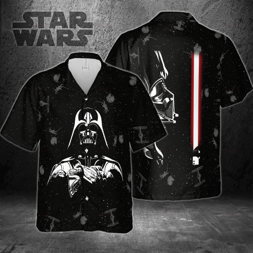Darth Vader Star Wars Hawaiian 3D Shirt 3HS-W6Q2