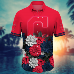 Cleveland Indians Flower 3D Button Hawaii Shirt Gift for Men Dad Father And T Shirt For Fans, Summer Football Shirts Cleveland Indians Flower 3D Button Hawaii Shirt Gift for Men Dad Father And T Shirt For Fans, Summer Football Shirts