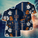 Auburn Tigers Flower 3D Button Hawaii Shirt Gift for Men Dad Father And T Shirt For Fans, Summer Football Shirts NA49574 Auburn Tigers Flower 3D Button Hawaii Shirt Gift for Men Dad Father And T Shirt For Fans, Summer Football Shirts NA49574