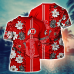 Utah Utes Flower 3D Button Hawaii Shirt Gift for Men Dad Father And T Shirt For Fans, Summer Football Shirts NA49574 Utah Utes Flower 3D Button Hawaii Shirt Gift for Men Dad Father And T Shirt For Fans, Summer Football Shirts NA49574