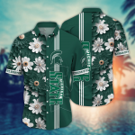 Michigan State Spartans Flower 3D Button Hawaii Shirt Gift for Men Dad Father And T Shirt For Fans, Summer Football Shirts NA49574 Michigan State Spartans Flower 3D Button Hawaii Shirt Gift for Men Dad Father And T Shirt For Fans, Summer Football Shirts NA49574