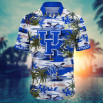 Wildcats Flower 3D Button 3D Button Hawaiian Shirt Gift for Men Dad Father Gift for Men Dad Father