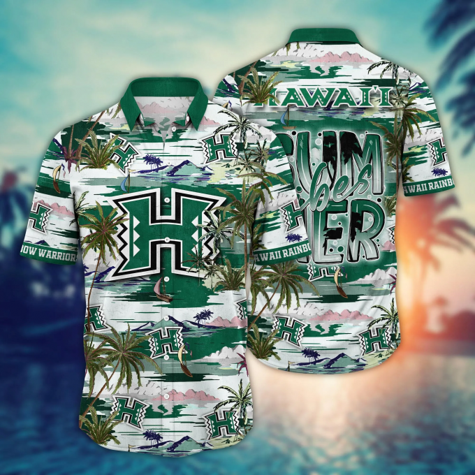 Hawaii Rainbow Warriors Flower 3D Button 3D Button Hawaiian Shirt Gift for Men Dad Father Gift for Men Dad Father