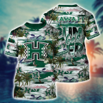 Hawaii Rainbow Warriors Flower 3D Button 3D Button Hawaiian Shirt Gift for Men Dad Father Gift for Men Dad Father
