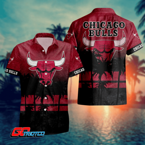 Chicago Bulls 3D Button 3D Button Hawaiian Shirt Gift for Men Dad Father Gift for Men Dad Father
