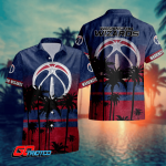 Washington Wizards 3D Button 3D Button Hawaiian Shirt Gift for Men Dad Father Gift for Men Dad Father