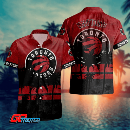 Toronto Raptors 3D Button 3D Button Hawaiian Shirt Gift for Men Dad Father Gift for Men Dad Father