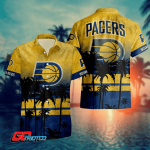 Indiana Pacers 3D Button 3D Button Hawaiian Shirt Gift for Men Dad Father Gift for Men Dad Father
