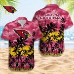 Arizona Cardinals 3D Button 3D Button Hawaiian Shirt Gift for Men Dad Father Gift for Men Dad Father 08