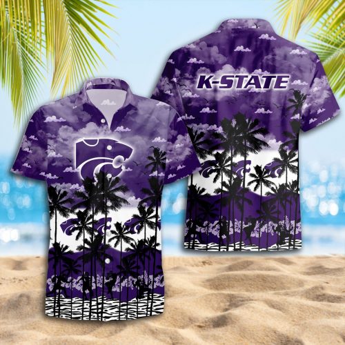 Kansas State Wildcats 3D Button 3D Button Hawaiian Shirt Gift for Men Dad Father Gift for Men Dad Father Trending Summer