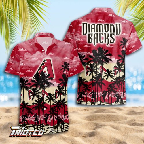 Arizona Diamondbacks 3D Button 3D Button Hawaiian Shirt Gift for Men Dad Father Gift for Men Dad Father Trending Summer.