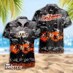 San Francisco Giants 3D Button 3D Button Hawaiian Shirt Gift for Men Dad Father Gift for Men Dad Father Trending Summer.
