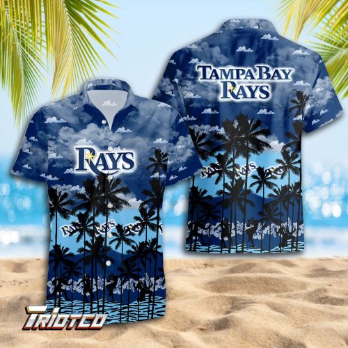 Tampa Bay Rays 3D Button 3D Button Hawaiian Shirt Gift for Men Dad Father Gift for Men Dad Father Trending Summer.