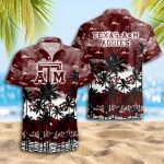 Texas A&M 3D Button 3D Button Hawaiian Shirt Gift for Men Dad Father Gift for Men Dad Father Trending Summer