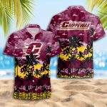 Central Michigan Chippewas 3D Button 3D Button Hawaiian Shirt Gift for Men Dad Father Gift for Men Dad Father Trending Summer