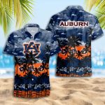 Auburn Tigers 3D Button 3D Button Hawaiian Shirt Gift for Men Dad Father Gift for Men Dad Father Trending Summer
