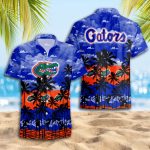 Florida Gators 3D Button 3D Button Hawaiian Shirt Gift for Men Dad Father Gift for Men Dad Father Trending Summer