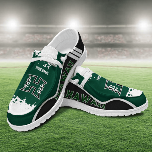 Hawaii Rainbow Warriors Hey Dude Slipper