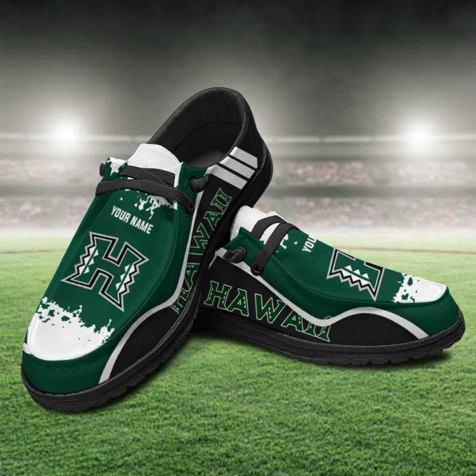 Hawaii Rainbow Warriors Hey Dude Slipper
