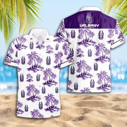 Albany Great Danes 3D Button Hawaii Shirt Gift for Men Dad Father