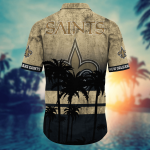 New Orleans Saints 3D Button Hawaii Shirt Gift for Men Dad Father Short Style Hot Trending Summer