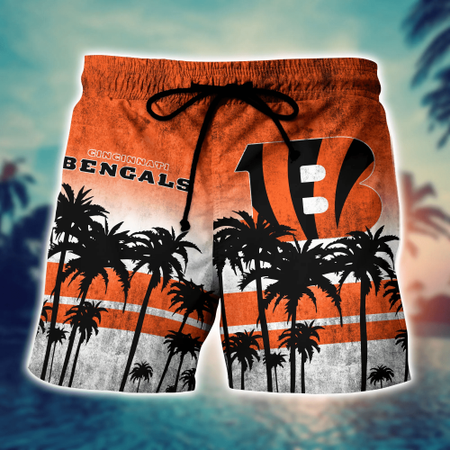 Cincinnati Bengals 3D Button Hawaii Shirt Gift for Men Dad Father Short Style Hot Trending Summer