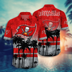 Tampa Bay Buccaneers 3D Button Hawaii Shirt Gift for Men Dad Father Short Style Hot Trending Summer