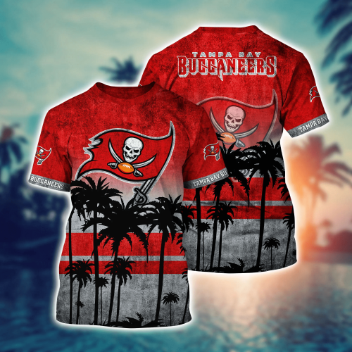 Tampa Bay Buccaneers 3D Button Hawaii Shirt Gift for Men Dad Father Short Style Hot Trending Summer