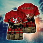 San Francisco 49ers 3D Button Hawaii Shirt Gift for Men Dad Father Short Style Hot Trending Summer