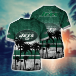 New York Jets 3D Button Hawaii Shirt Gift for Men Dad Father Short Style Hot Trending Summer