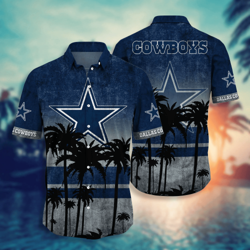 Dallas Cowboys 3D Button Hawaii Shirt Gift for Men Dad Father Short Style Hot Trending Summer