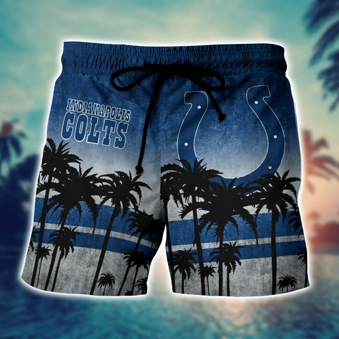 Indianapolis Colts 3D Button Hawaii Shirt Gift for Men Dad Father Short Style Hot Trending Summer