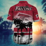 Atlanta Falcons 3D Button Hawaii Shirt Gift for Men Dad Father Short Style Hot Trending Summer