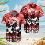 Vauxhall 3D Button Hawaii Shirt Gift for Men Dad Father