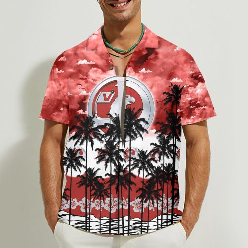 Vauxhall 3D Button Hawaii Shirt Gift for Men Dad Father