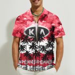 Kia 3D Button Hawaii Shirt Gift for Men Dad Father