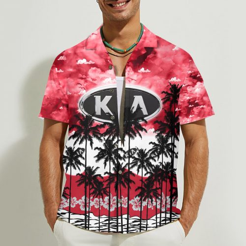 Kia 3D Button Hawaii Shirt Gift for Men Dad Father
