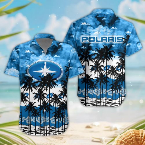 Polaris 3D Button Hawaii Shirt Gift for Men Dad Father